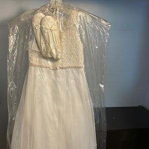 Flower girl dress with shoes